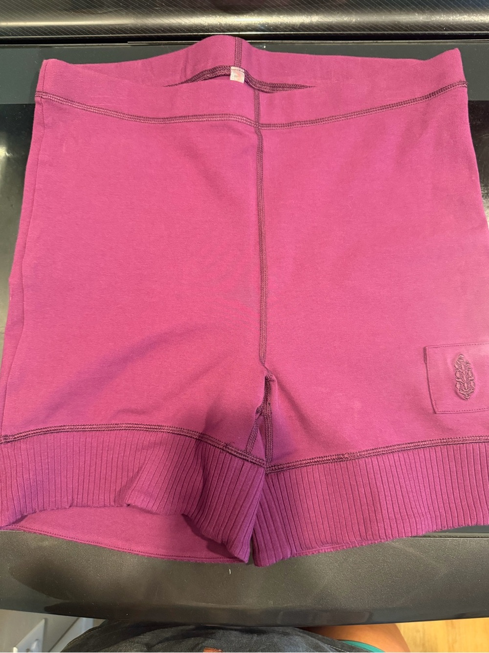 Free People Movement Magenta Biker Shorts